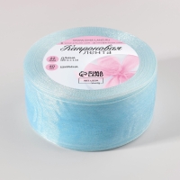 Лента капроновая, 40 мм, 20 ± 1 м, цвет тёмно-голубой Лента капроновая, 40 мм, 20 ± 1 м, цвет тёмно-голубой