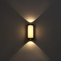 Светильник фасадный &laquo;Лампа&raquo;, FSD-061, 8 Вт, 3000К, IP65, 220 В, пластик, черный