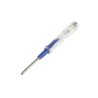 Отвертка индикаторная комбинированная ТУНДРА, пластиковая рукоятка, 155 мм