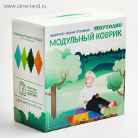 Модульный массажный коврик ОРТОДОН, набор №8 &laquo;Лесная тропинка&raquo;