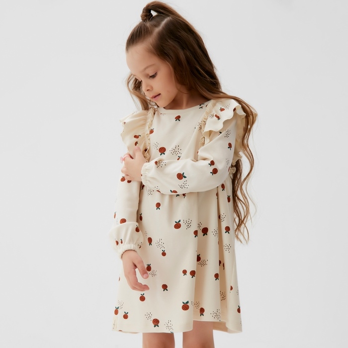 Платье детское KAFTAN Oranges, р. 32 (110-116см) Платье детское KAFTAN Oranges, р. 32 (110-116см)