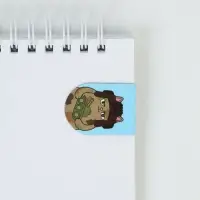 Закладки магнитные для книг, 6 шт "С 23 февраля"