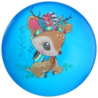 Мяч детский &laquo;Животные&raquo;, d=22 см, 60 г, цвет МИКС