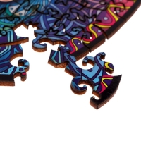 Пазлы деревянные фигурные &laquo;&lrm;Белый лебедь&raquo;&lrm;, 134 элемента