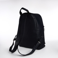 Рюкзак городской TEXTURA из искусственной кожи на молнии, наружный карман, цвет тёмно-синий