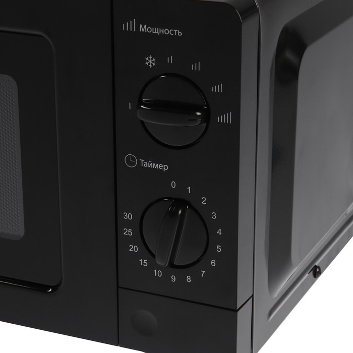 Микроволновая печь ECON ECO-2031M, 700 Вт, 20 л, 1 режим, цвет чёрный