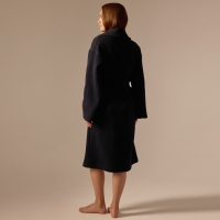 Халат вафельный женский SL HOME: Basic "Дарк Маре", размер M, 100% хлопок, 300 г/м2 Халат вафельный женский SL HOME: Basic "Дарк Маре", размер M, 100% хлопок, 300 г/м2