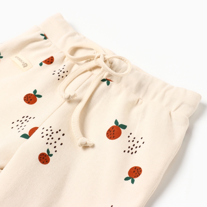 Штанишки Крошка Я Oranges р. 92-98, молочный Штанишки Крошка Я Oranges р. 92-98, молочный