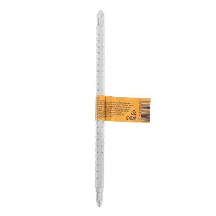 Сменное жало для отвертки ТУНДРА, CrV, двухстороннее, PZ1 - PZ2, 160 мм