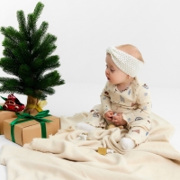 Костюм (джемпер и брюки) Крошка Я "Новогодние игрушки", рост 74-80 см Костюм (джемпер и брюки) Крошка Я "Новогодние игрушки", рост 74-80 см