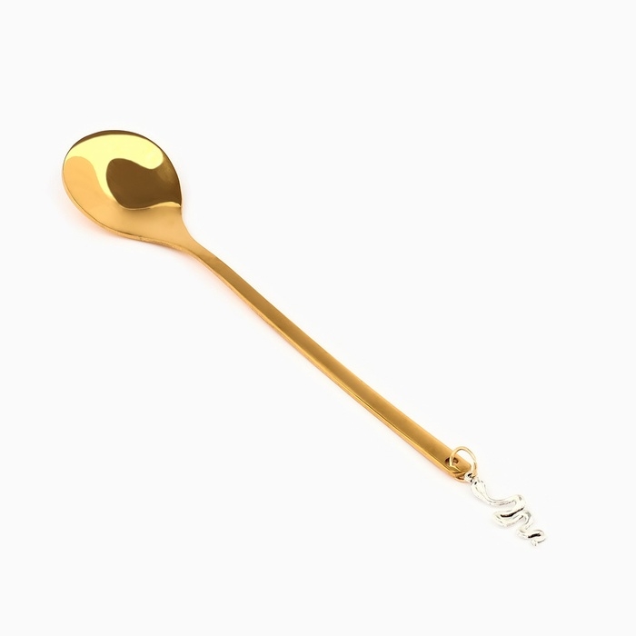 Подарочный набор ложек с подвесами &laquo;С Новым годом 2025!&raquo;, 2 шт., 14.8 х 2.7 см