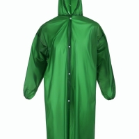 Дождевик - плащ взрослый, зеленый (без шнурков) Дождевик - плащ взрослый, зеленый (без шнурков)