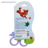 Ножницы детские "Стрекоза", 12 см, пластиковые, корпус МИКС