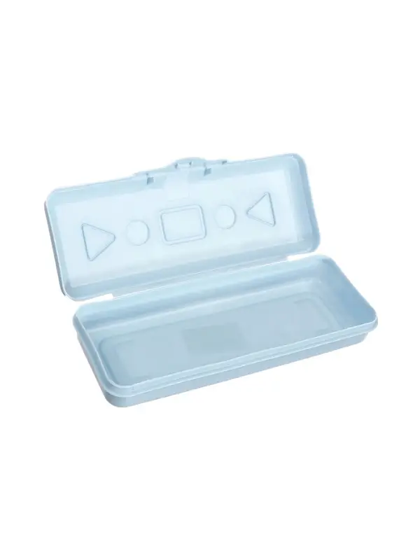 Пенал-футляр Calligrata "Прованс", 90 х 210 х 40 мм, непрозрачный, пластиковый, нежный МИКС