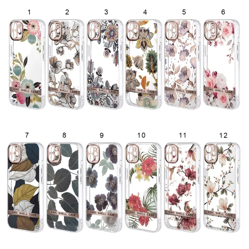 Чехол iPh 12 Chic Shell Case