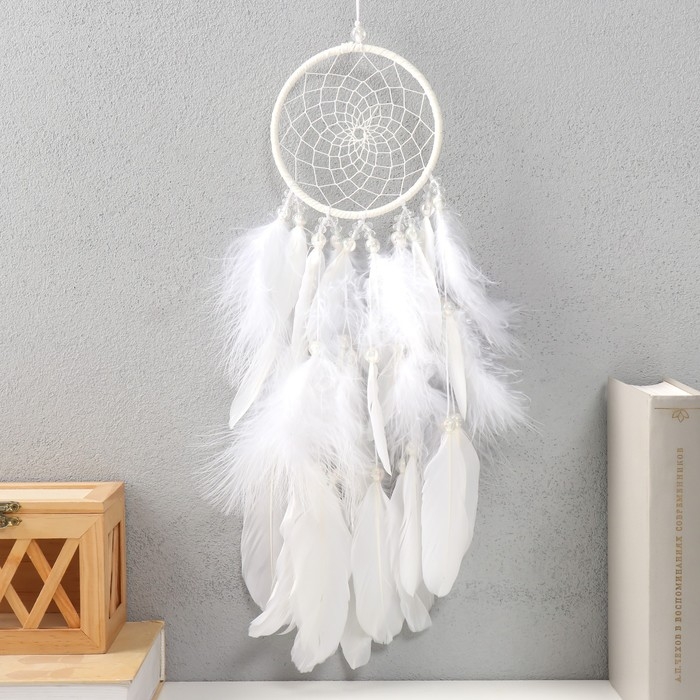 Ловец снов "Белый шик" 40х11 см