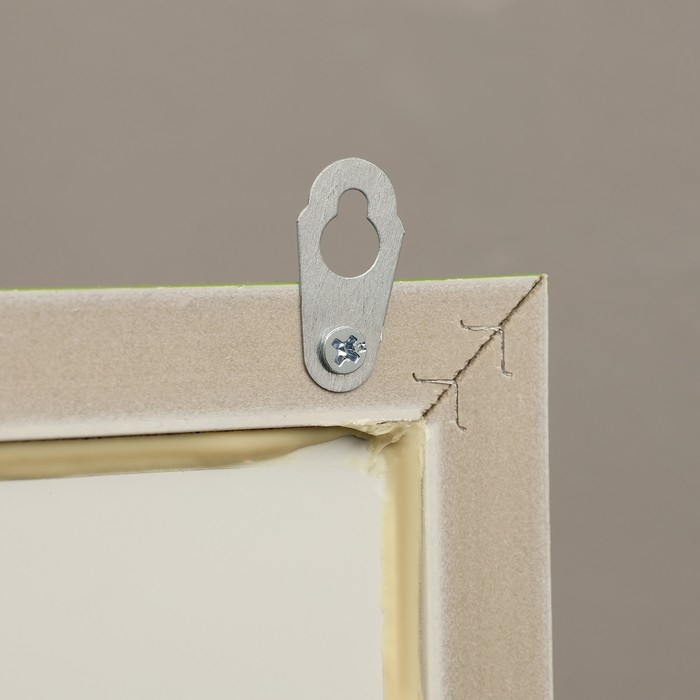 Зеркало интерьерное настенное, акрил, 35 х 45 см, зеленое