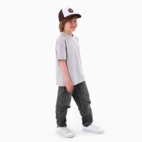 Кепка детская для мальчика Wild west, цвет коричневый, р-р 52-54, 5-7 лет