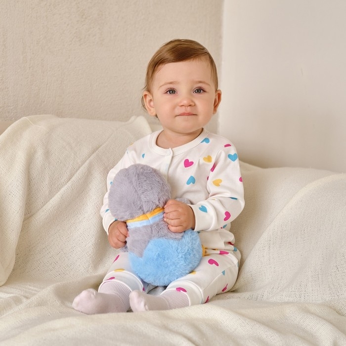 Комбинезоны детские Крошка Я "Love"-2 шт, рост 80-86 см