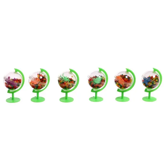 Растущие игрушки в глобусе &laquo;Животные и шарики&raquo;, 2 х 3,5 х 6,5 см, МИКС