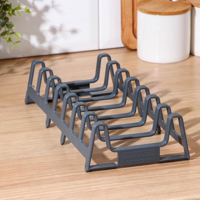 Подставка для крышек и досок разделочных &laquo;Лари&raquo;, 29&times;14&times;6 см, цвет МИКС