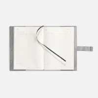 Ежедневник Repute, недатированный, серый