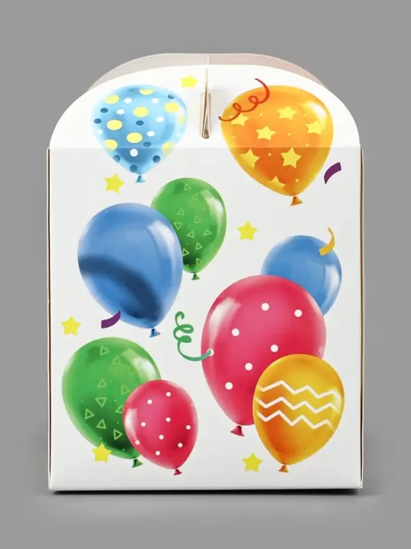 Упаковка для кондитерских изделий под 1 капкейк &laquo;Подарок для тебя&raquo;, 9 х 9 х 10 см