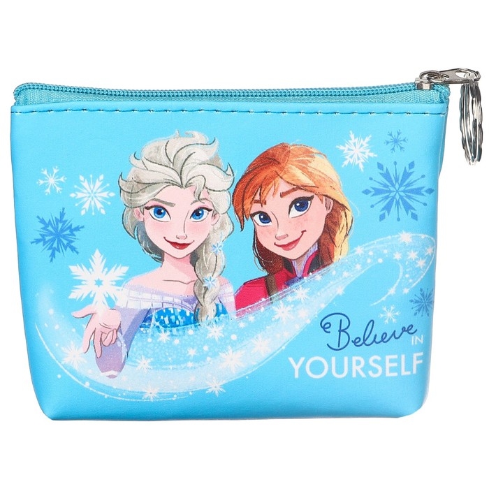 Кошелек-сумочка, кожзам, на молнии, 11,5 х 2,5 х 8 см, Холодное сердце