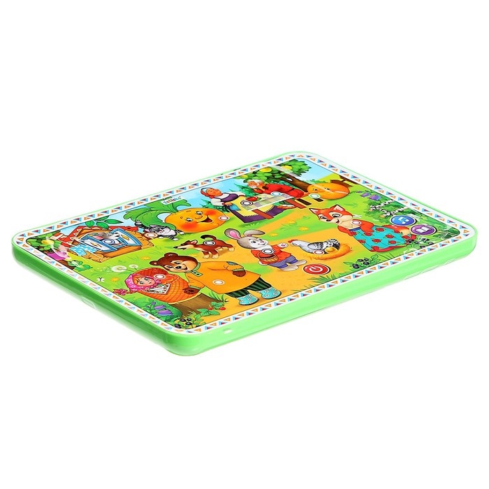 Музыкальный планшет &laquo;Однажды в сказке&raquo;, 13 звуков и голосов, 5 любимых сказок