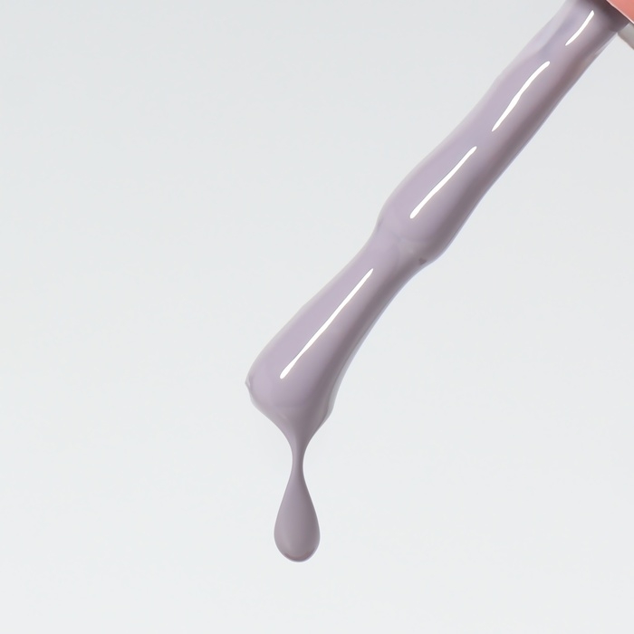 Гель лак для ногтей &laquo;SIMPLE&raquo;, 3-х фазный, 10 мл, LED/UV, цвет серый (108)