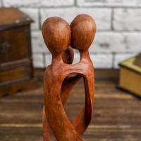 Сувенир дерево "Семья" коричневый цвет 30х8х8 см