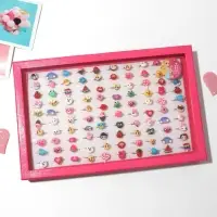 Кольцо детское &laquo;Выбражулька&raquo; заповедник, форма МИКС, цветное, безразмерное