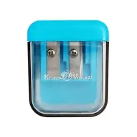 Точилка игрушка 2 отверстия с контейнером EASYSHARP Лабиринт, МИКС