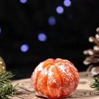 Свеча "Мандарин" 55*40 мм