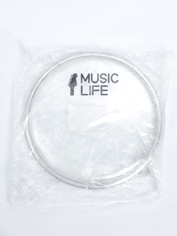 Пластик для барабана Music Life 6 дюймов, прозрачный Пластик для барабана Music Life 6 дюймов, прозрачный