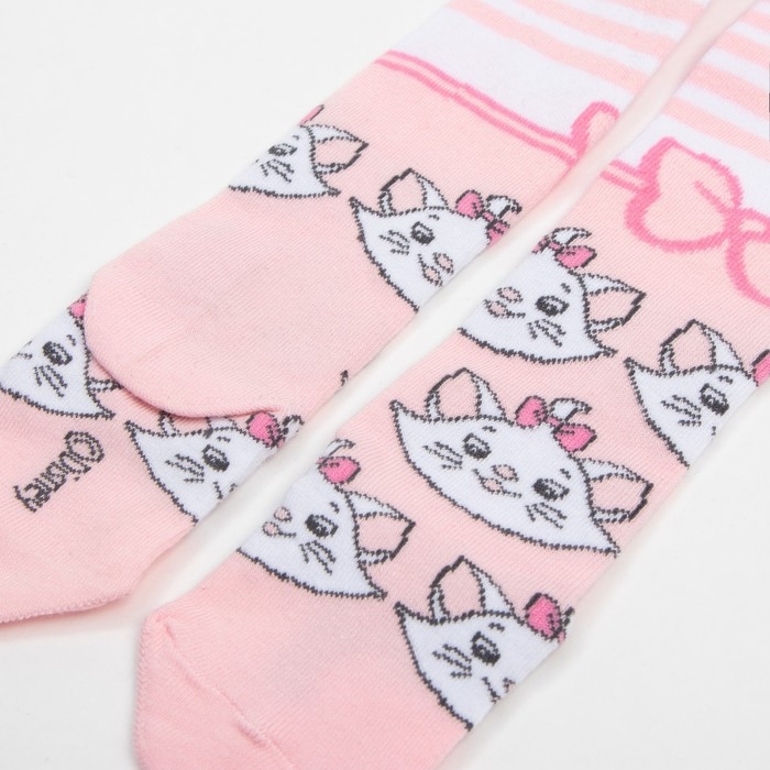 Колготки детские «Мари», Коты аристократы, рост 110-116 см, цвет белый/розовый Колготки детские «Мари», Коты аристократы, рост 110-116 см, цвет белый/розовый