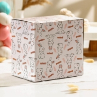 Конфетница Доляна &laquo;Зайка&raquo;, 450 мл, 20&times;13&times;16,3 см