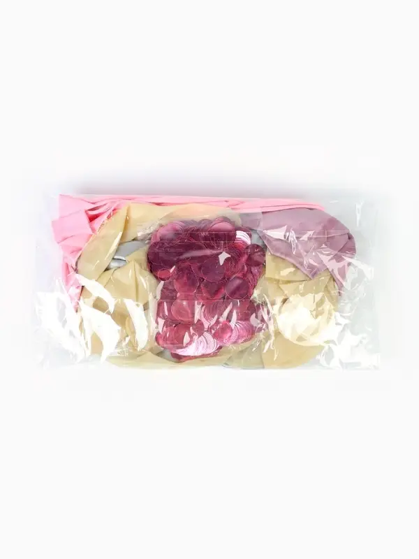 Воздушные шары латексные 12", набор &laquo;Розовый&raquo;, 40 шт.