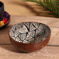 Чаша "Щербет" 14х14х6 см, кокос