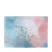 Папка-конверт на кнопке формат А4 180мкр блестящая МИКС Мрамор с золотом (штрихкод на штуке)   10843