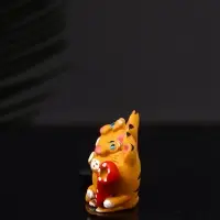 Фигура "Два кота с яичницей" 3.2х7х2.6 см