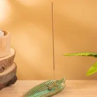 Подставка под благовония "Черепашонок на листе" керамика, цв. МИКС, 15х6х2 см