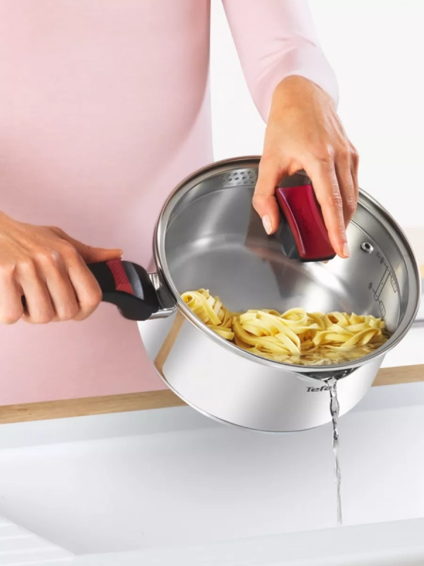 Ковш со стеклянной крышкой Cook & Clip 16 см, 1,5 л