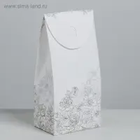 Коробка кондитерская складная, упаковка For you, 9 х 19 х 6 см