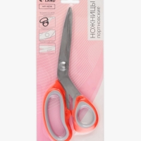 Ножницы портновские, скошенное лезвие, 8", 21 см, цвет МИКС