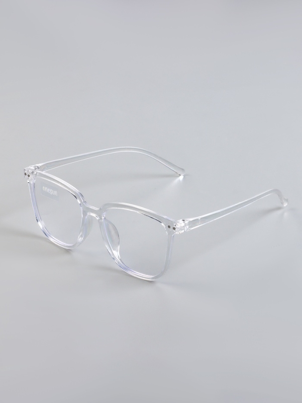 Очки для компьютера, антибликовые, 5.1 х 4 см, ширина 14.4 см, дужка 13.8 см, белая оправа   1079583