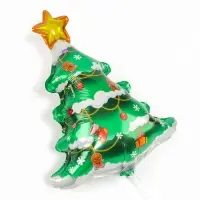 Воздушный шар фольгированный 16" &laquo;Праздничная ёлка&raquo;, фигура
