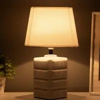 Лампа настольная &laquo;Луминель&raquo; E14, 1х40Вт, белый, RISALUX