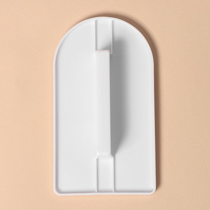 Шпатель кондитерский с ручкой KONFINETTA, 14,2&times;8 см, цвет белый