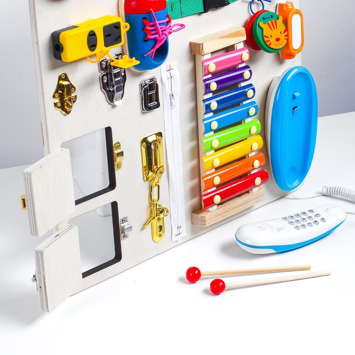 Бизиборд &laquo;Сказка&raquo; 45,5&times;45,5&times;5 см